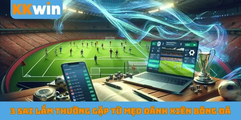 3 sai lầm thường gặp từ mẹo đánh xiên bóng đá